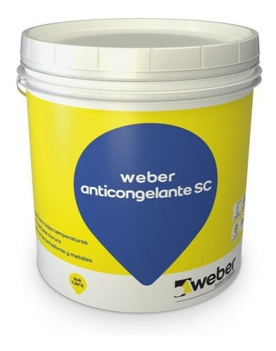 Weber Accelerant Antifreeze Without Chloride X 25 Kg 0