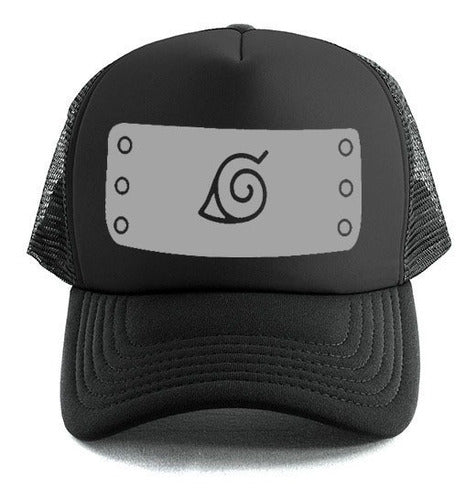 Neo Akiha Konoha Trucker Cap - Premium - Naruto Anime 0