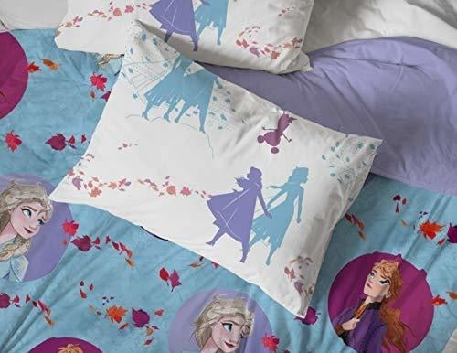 Jay Franco Disney Frozen 2 Polka Dot Bedding Set, Full 1