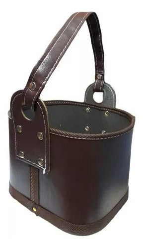 Premium Eco Leather Mate Set Carrier Basket 29