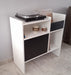 Vinyl Record Player and Albums Table Furniture with Shelf In Stock 17