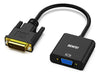 1080p Dvi-d 24 + 1 A Vga Hdtv Monitor Cable Adaptador Conver 0