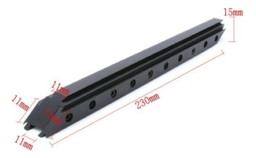 AirForce Condor 11m Rail Adapter for Telescopic Rifle Scope 1