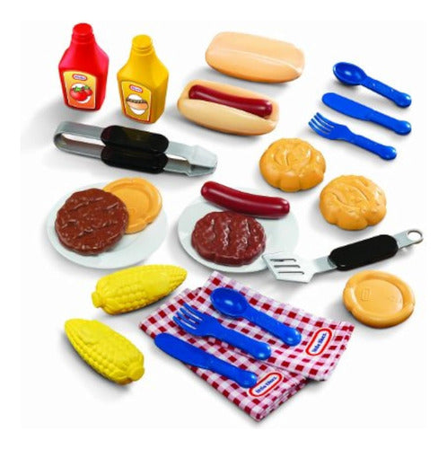 Little Tikes Plastic Toy Set for Play Barbecue 0