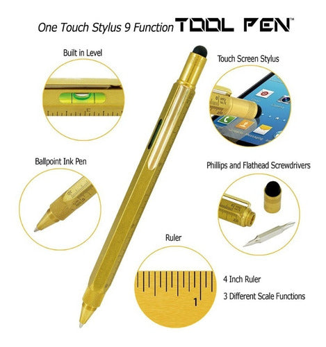 Monteverde Tool Pen Brass 1