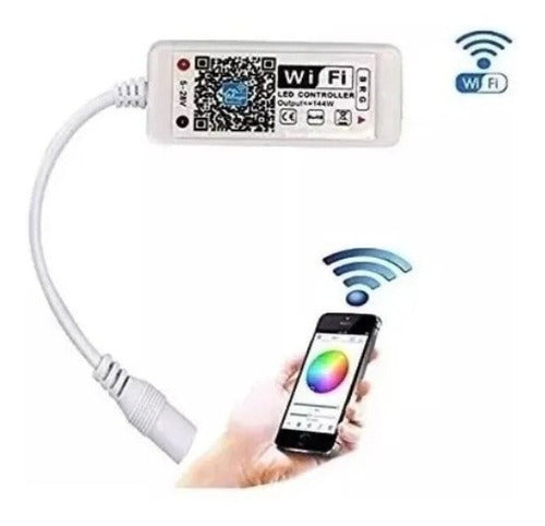 RGBW Wifi Smart LED Strip Controller for Android and iOS 2