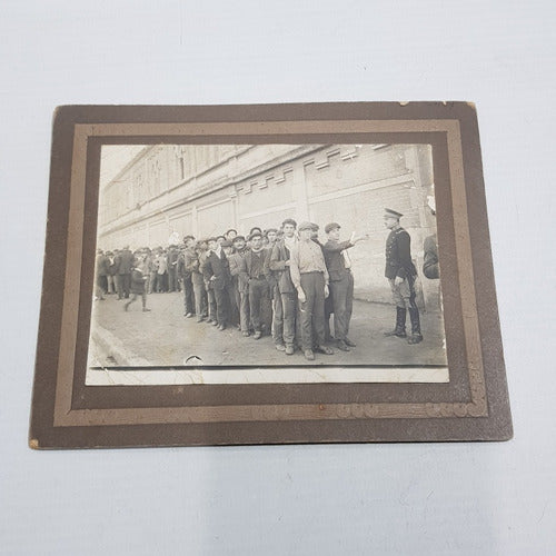 Antigua Foto Militar Protección Niños 1920 Mag 62275 0