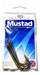 Mustad 92611 Fishing Hook in Blister Pack with Long Shank Nickel-Plated Various Sizes 8