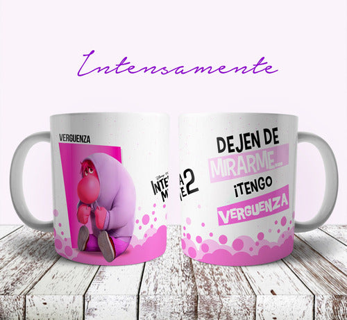 Imprimi Kits Plantillas Para Tazas Intensamente 2 Diseños Sublimar #T257 7