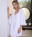 Bianca Secreta Modal Bathrobe with Lace Details Up to Size 4 24542 2