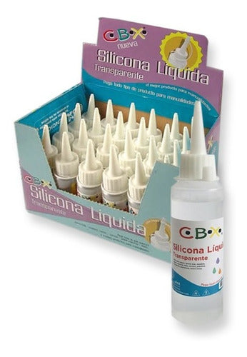 CBX Professional Transparent Liquid Silicone - 250 ml X 1u 1