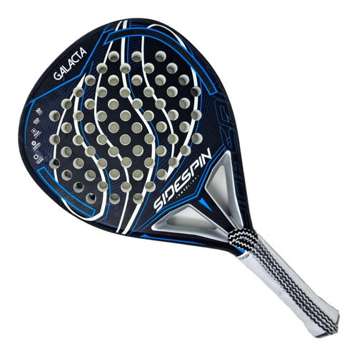 Side Spin Galacta Foam Carbon Frame Padel Racket 0