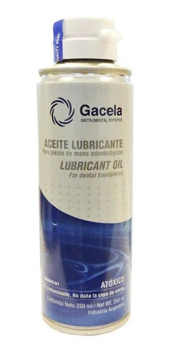 Gacela Turbine Oil Spray 250ml Dental Odontology 0