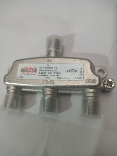 PCT Derivador Divisor Splitter De Tres Vías Cable Tda 3