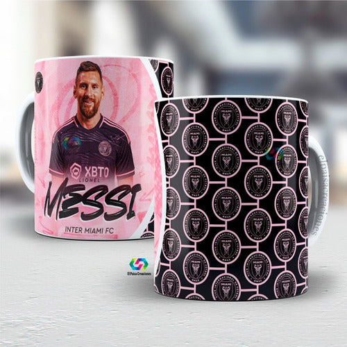 Tazas Inter Miami Messi  Souvenirs Cumpleaños Personalizada 4