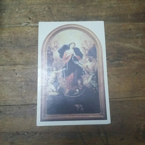 Estampita De La Virgen Desatanudos 0