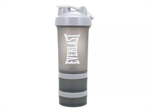 Everlast Shaker Vaso Doble Compartimiento Para Proteínas Batidos 0