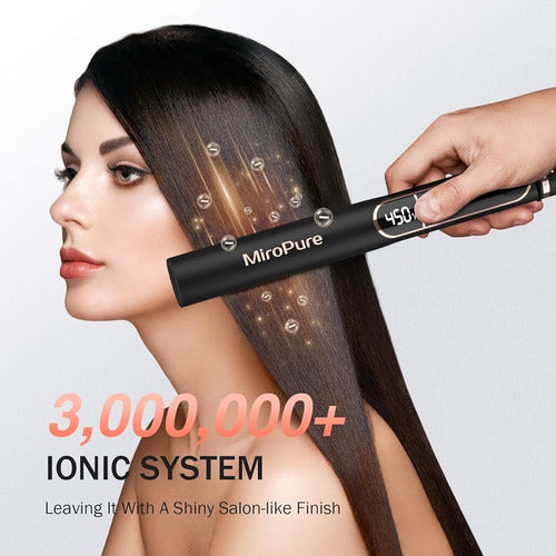 Plancha De Pelo Miropure Flat Iron, Plancha De Pelo Con Plac 2