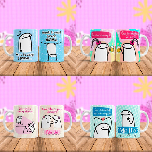 OMISTORE 15 Flork Designs Friend's Day Templates + 15 Mug Mockups 1