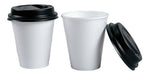 Isopor Disposable Thermal Cups with Lid 240cc x 1000 Units 2