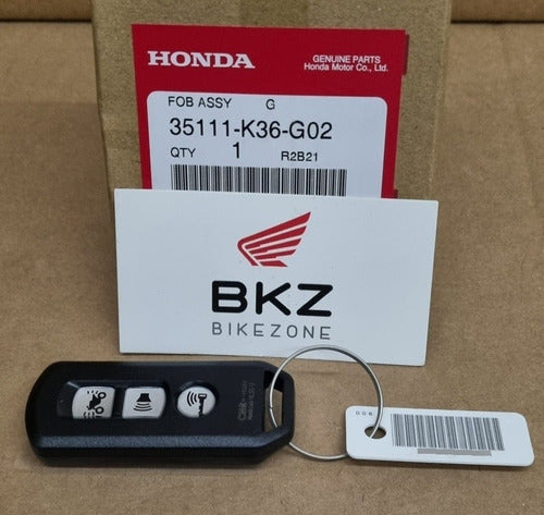 Original Honda PCX 150 2016-2018 BKZ Virgin Control Key 1