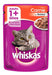 Pack of 24 Units Pet Food Pouches 85g Whiskas Beef 0