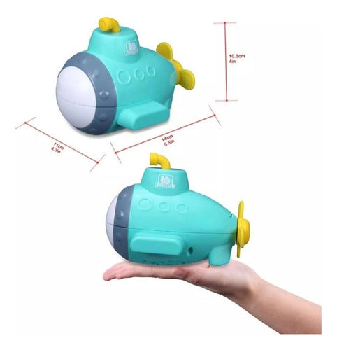 Junior Bath Submarine Projector Toy with Lights 1