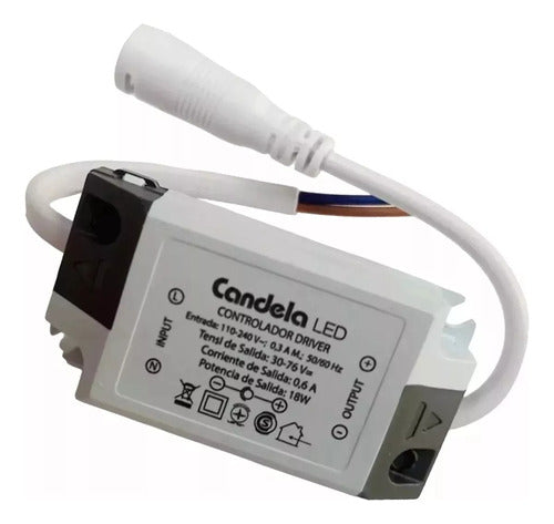 Candela Driver Controlador Para Panel Led 18w Plafon 7273 0