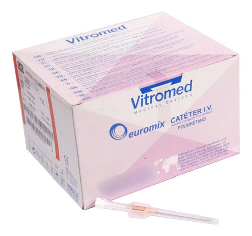 Cateter Intravenoso 14 G Euro Mix Caja X 50 U/n Piercing 0