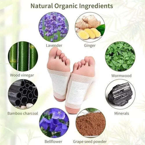 30 Detoxifying Slimming Relaxing Stress-Relief Foot Patches 4