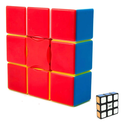 Qiyi Floppy Cube 3x3x1 - Black and Stickerless Variants Available 6