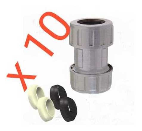 Professional Compression Coupling Duke 3/4 Quick Coupling X 10 Pack 1