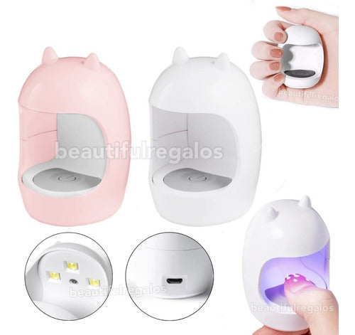 Beautifull Regalos Mini X11 Kit 6w UV/LED Nail Lamp with Gel Polishes and Accessories 1