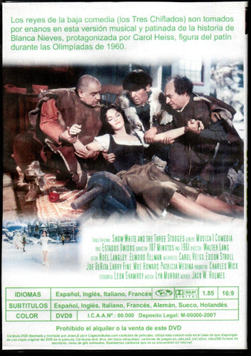 Blanca Nieves Y Los 3 Chiflados (1961) DVD 1