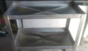 Stainless Steel Dish Rack with 2 Shelves 88 x 30 x 45 Height 0