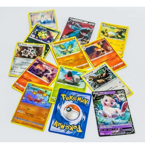 Generic Pokémon TCG Set of 100 Cards - 4 Decks of 25 Promo Cards 2022 1