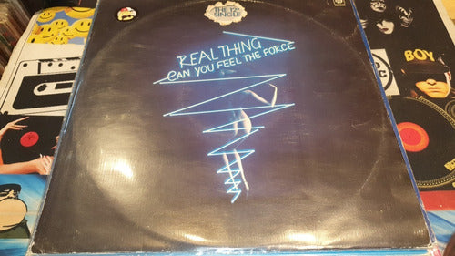 Real Thing Can You Feel The Force Vinilo Maxi Amarillo Uk 78 0