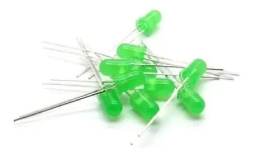 Combo 50pcs 3mm Green Round LEDs for Arduino by Emakers 0