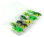 5 X 5.5cm 8g Rana Topwater Suave Pesca Señuelo Crankbait Gan 6