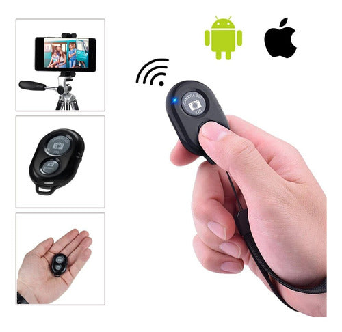 MERKURIO-TEC Control Disparador Bluetooth Compatible Con Android / iPhone 3