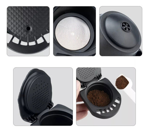 Cápsula Adaptador Café Recargable Reutilizable Dolce Gusto 2