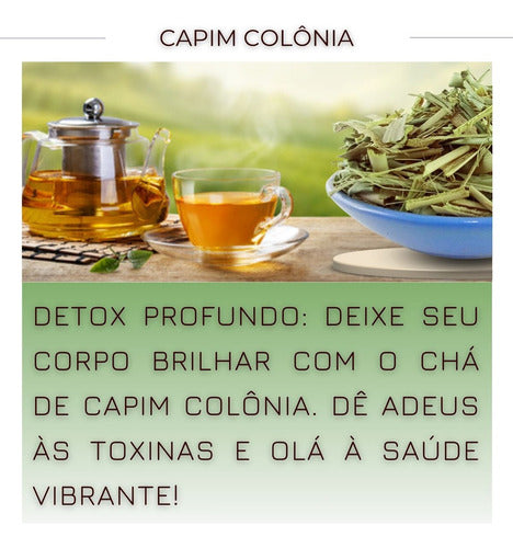 Chá De Capim Colônia-erva Pura De Alta Qualidade 30g 5