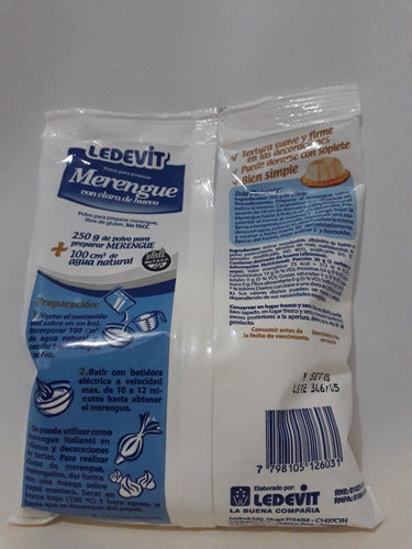 Ledevit Merengue En Polvo 250 Gr 1