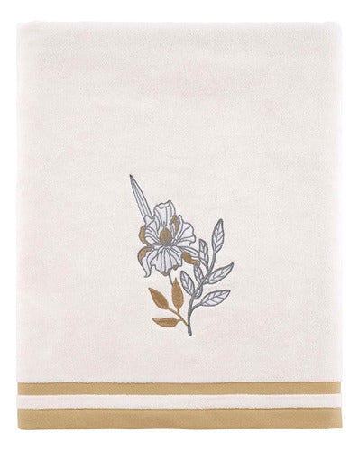 Avanti Linens Sketched Flowers Bath Accessories 0