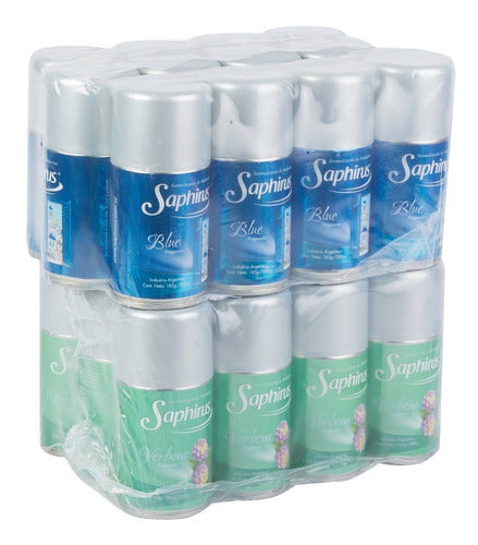Pack of 24 Saphirus Fragrances Aerosol Refill Air Freshener 0