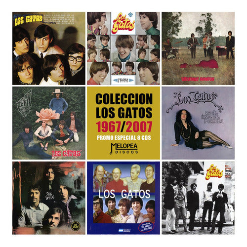 LOS GATOS Colección 1967/2007 (8 CDs) 0