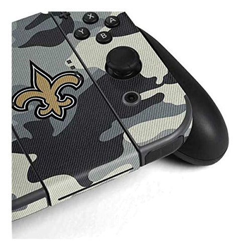 Skinit New Orleans Saints Nintendo Switch Bundle Skin - New Orleans Saints Camo 2