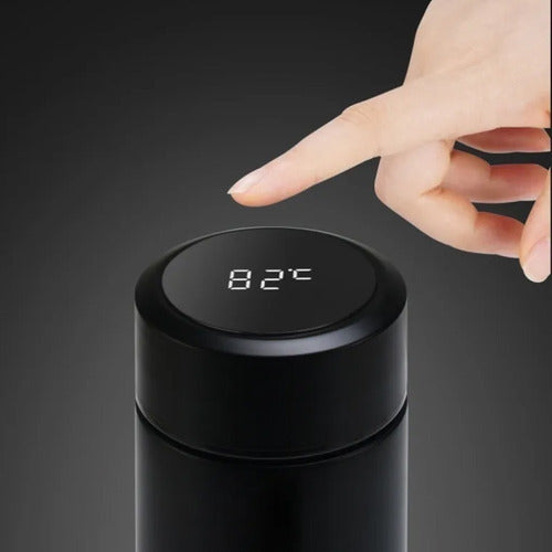 Thermal Bottle with Temperature Sensor Display Stainless Steel 3