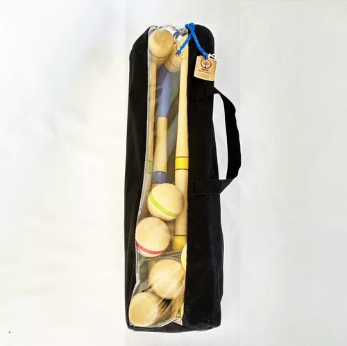 Baum Kids Croquet Set with Carry Bag 6