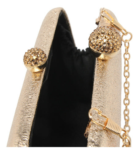 Elegant Pearl Metal Evening Clutch Bag for Women 3